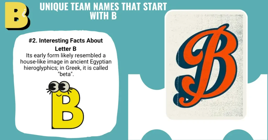 Unique Team Names That Start With B