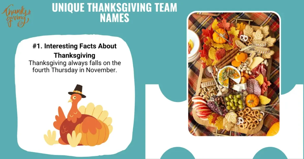 Unique Thanksgiving Team Names