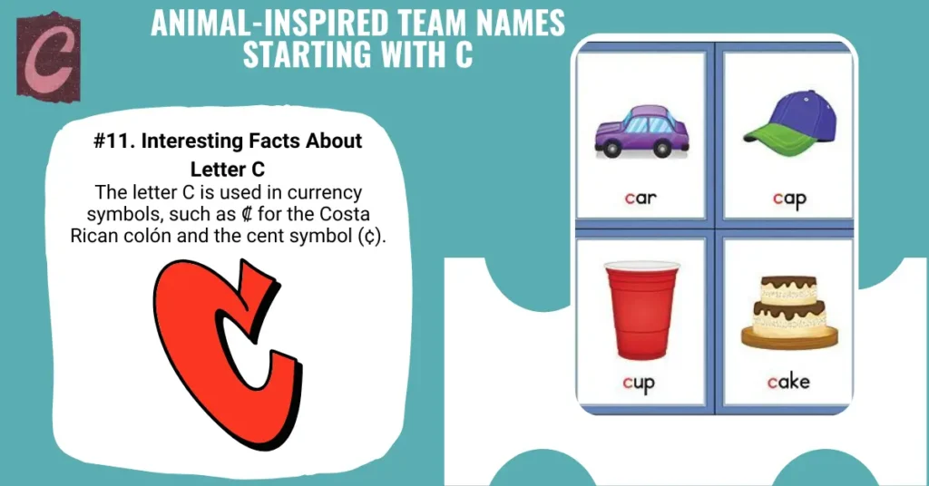 Animal-Inspired Team Names Starting with C