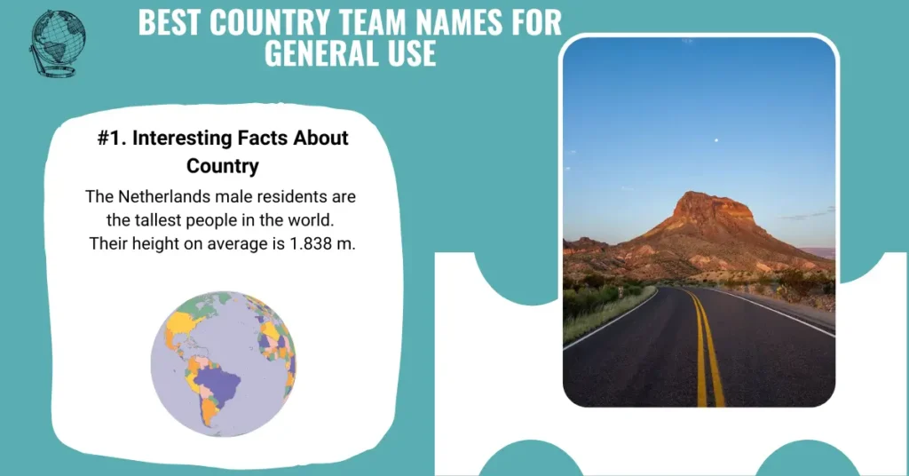 Best Country Team Names for General Use