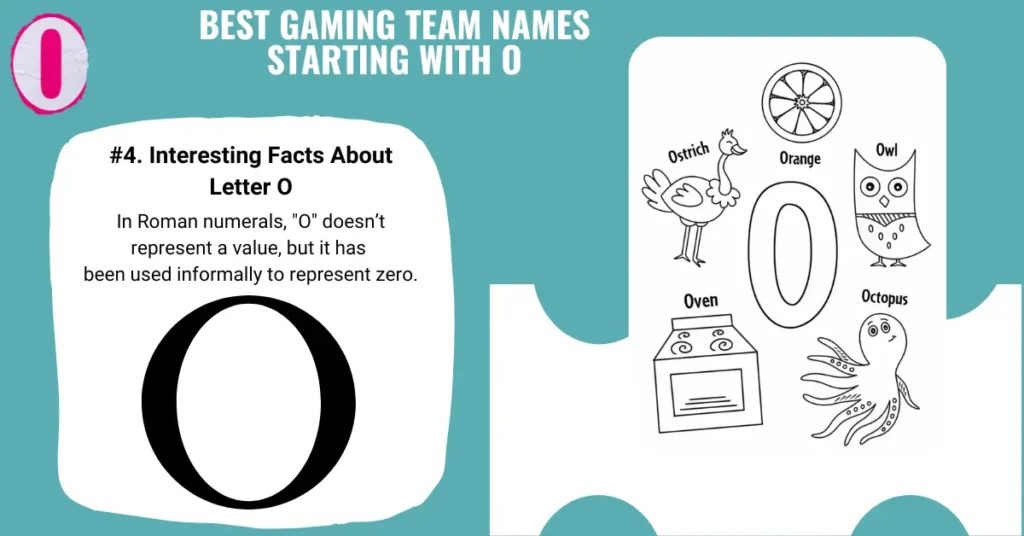 Best Gaming Team Names Starting with O
