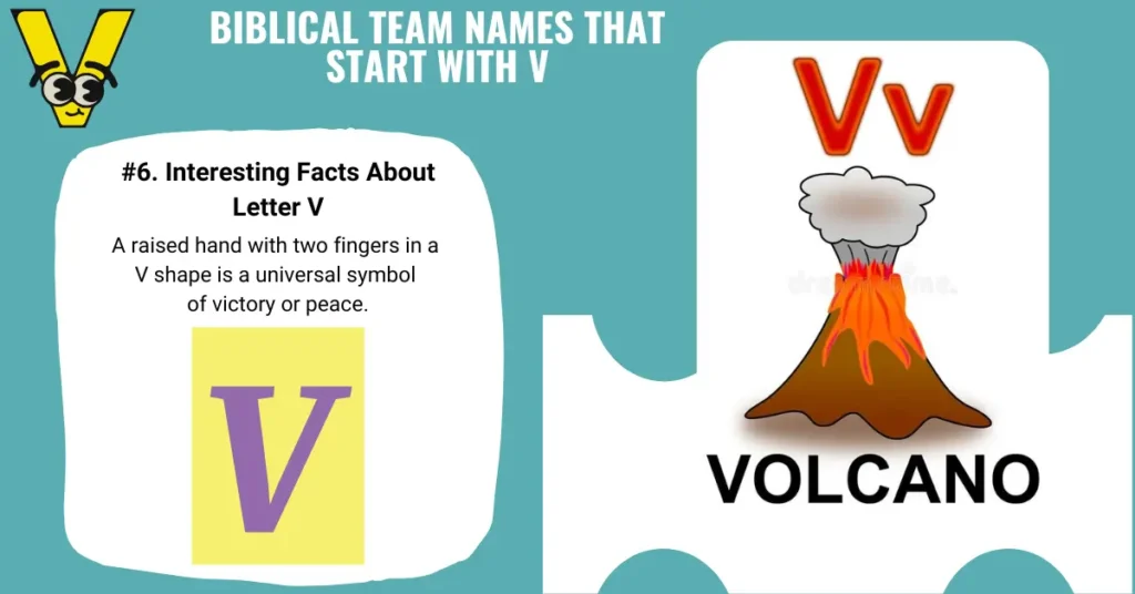 Biblical Team Names That Start With V