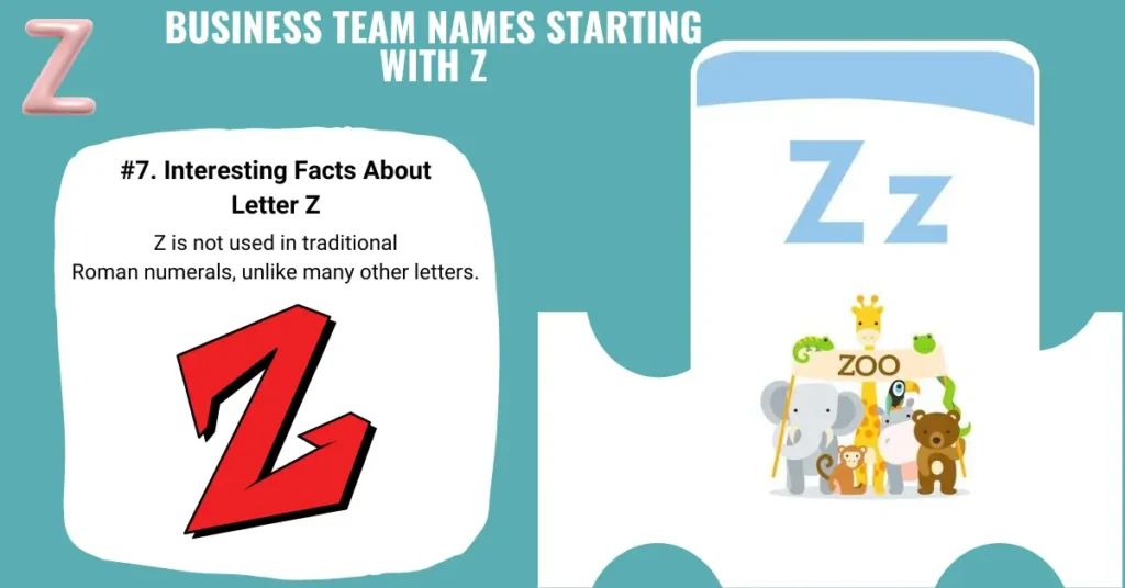 Business Team Names Starting with Z