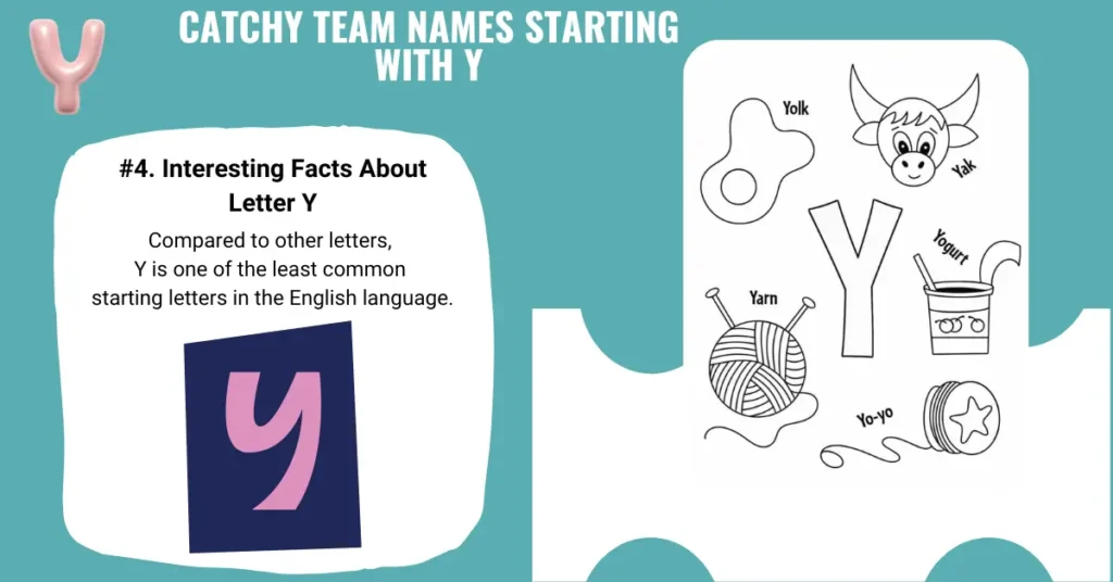 Catchy Team Names Starting With Y