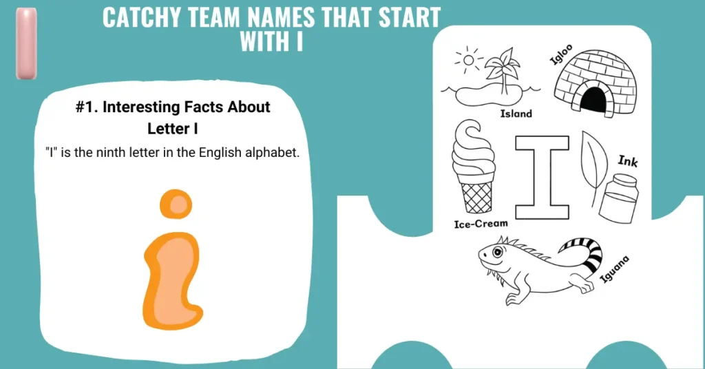 Catchy Team Names That Start with I