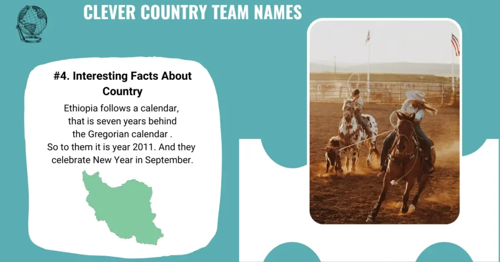 Clever Country Team Names