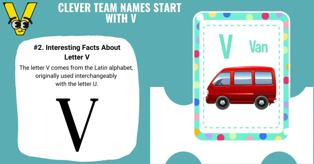 Clever Team Names Start With V