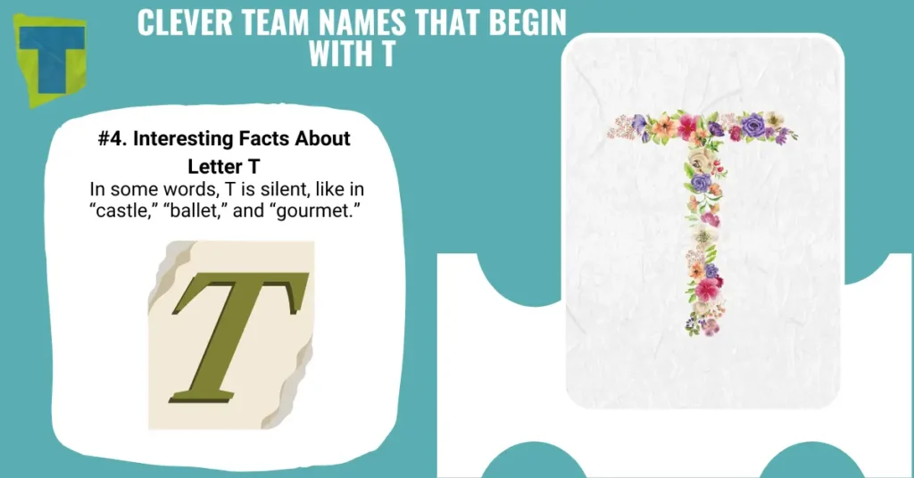 Clever Team Names That Begin With T