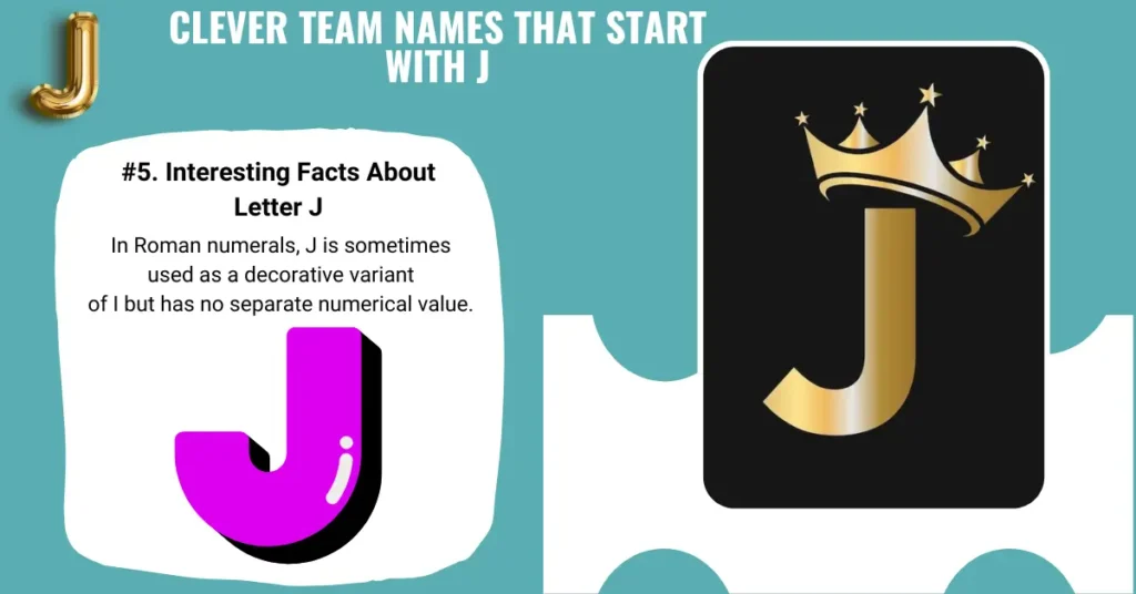 Clever Team Names that Start with J