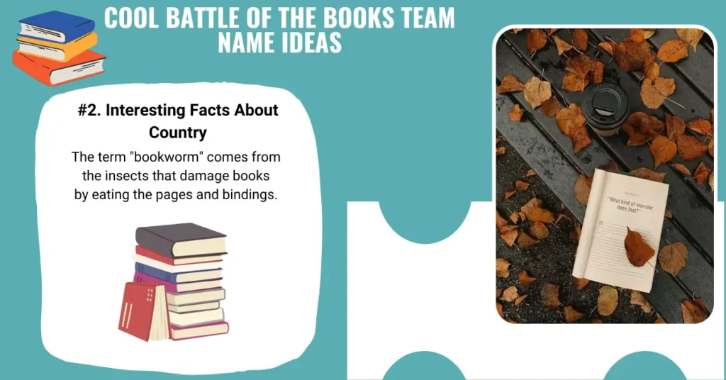 Cool Battle of the Books Team Name Ideas