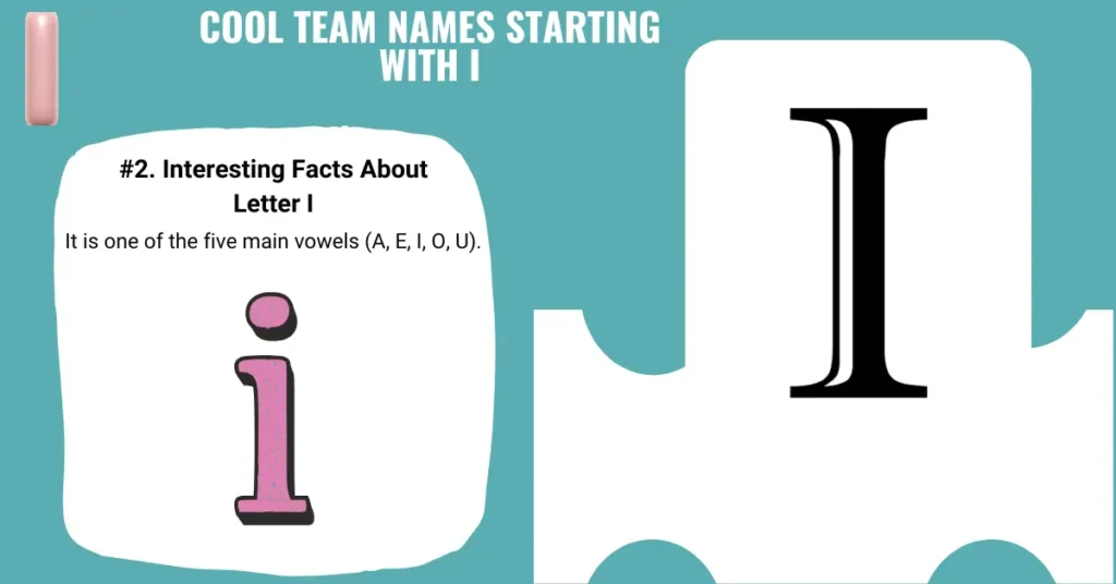 Cool Team Names Starting with I