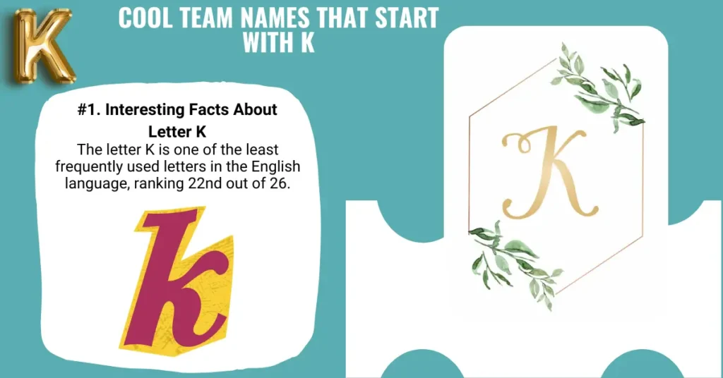 Cool Team Names That Start With K