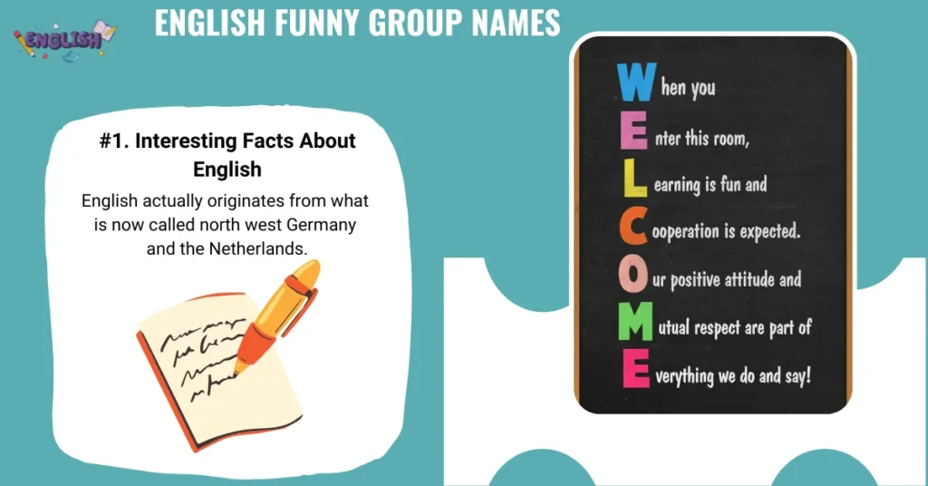 English Funny Group Names