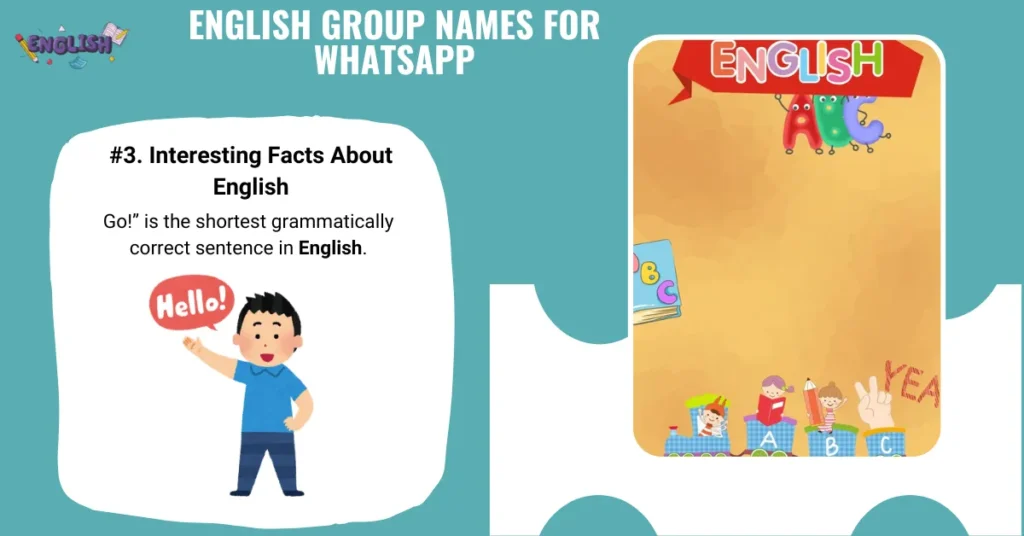 English Group Names for WhatsApp