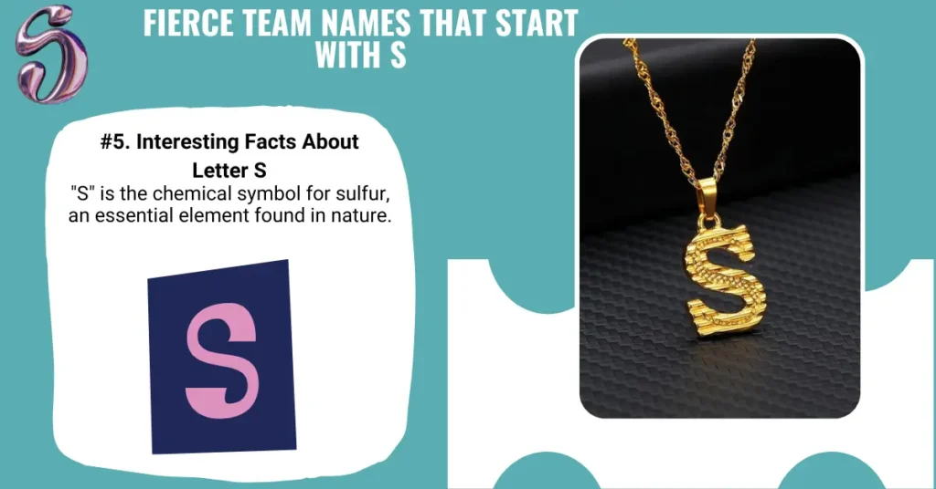 Fierce Team Names That Start With S