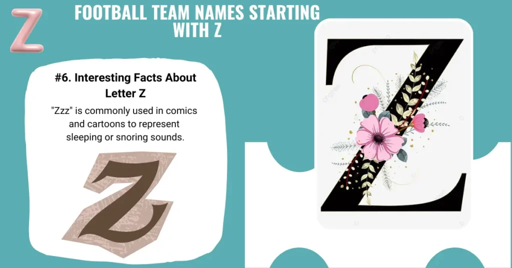 Football Team Names Starting with Z