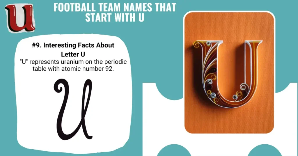 Football Team Names That Start with U
