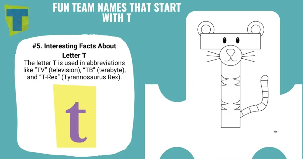 Fun Team Names That Start With T
