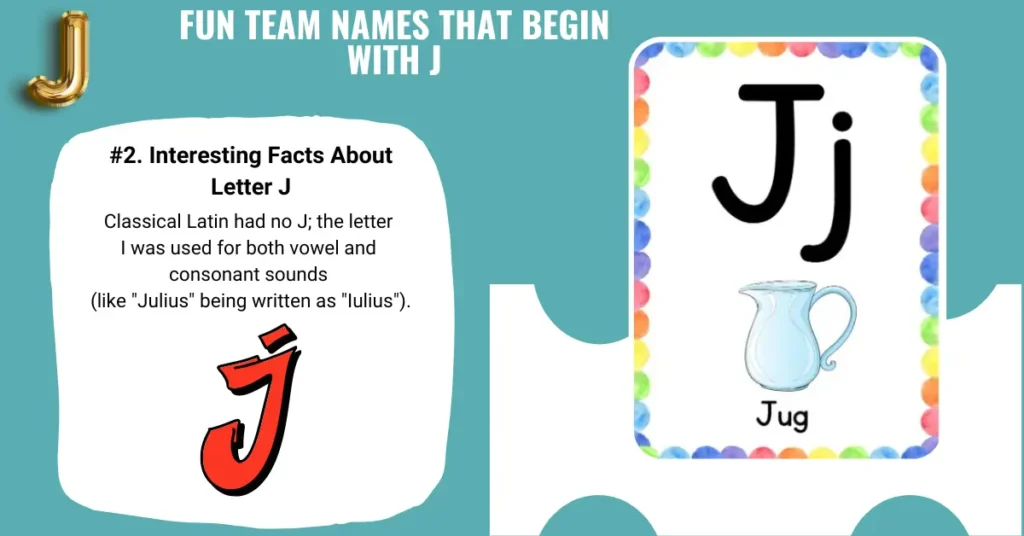 Fun Team Names that Begin with J