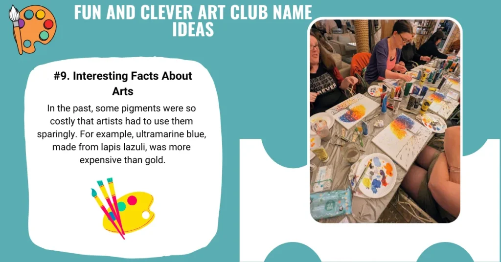Fun and Clever Art Club Name Ideas