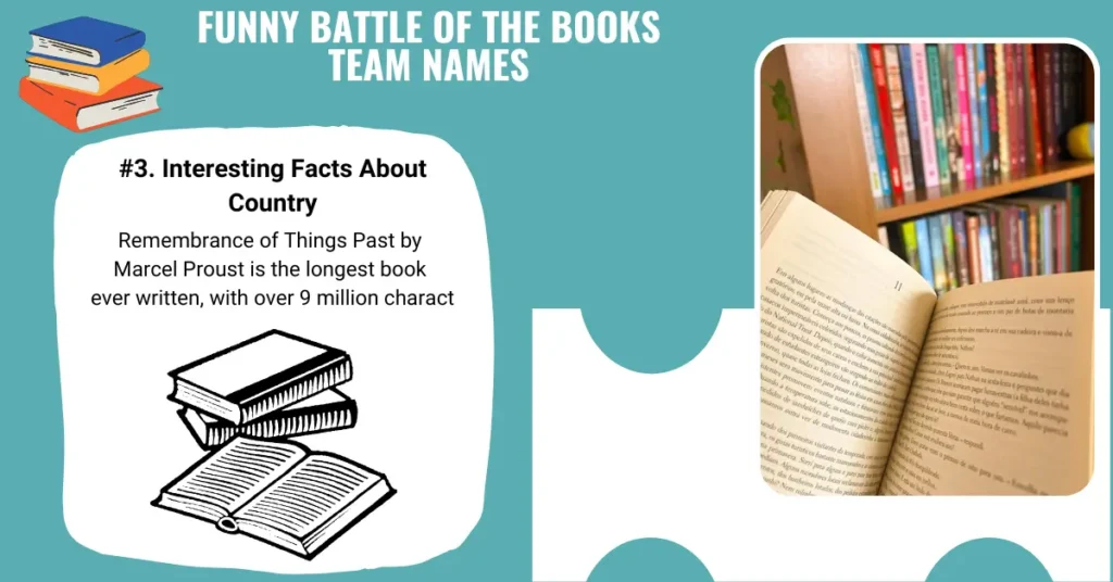 Funny Battle of the Books Team Names