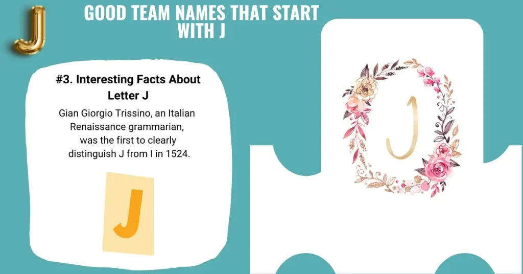 Good Team Names that Start with J