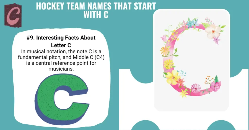 Hockey Team Names That Start With C
