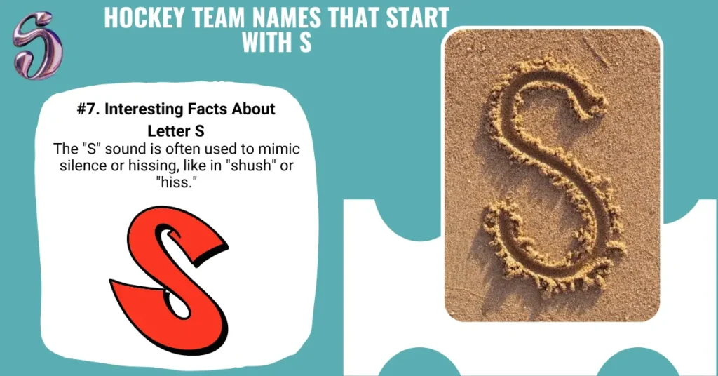 Hockey Team Names That Start With S