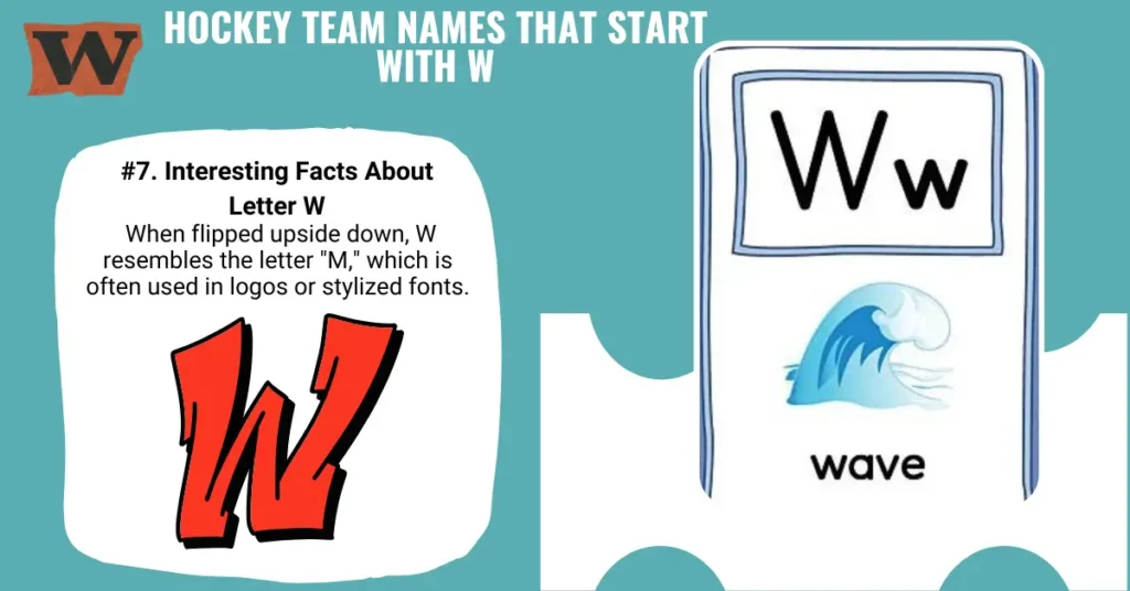 Hockey Team Names That Start with W