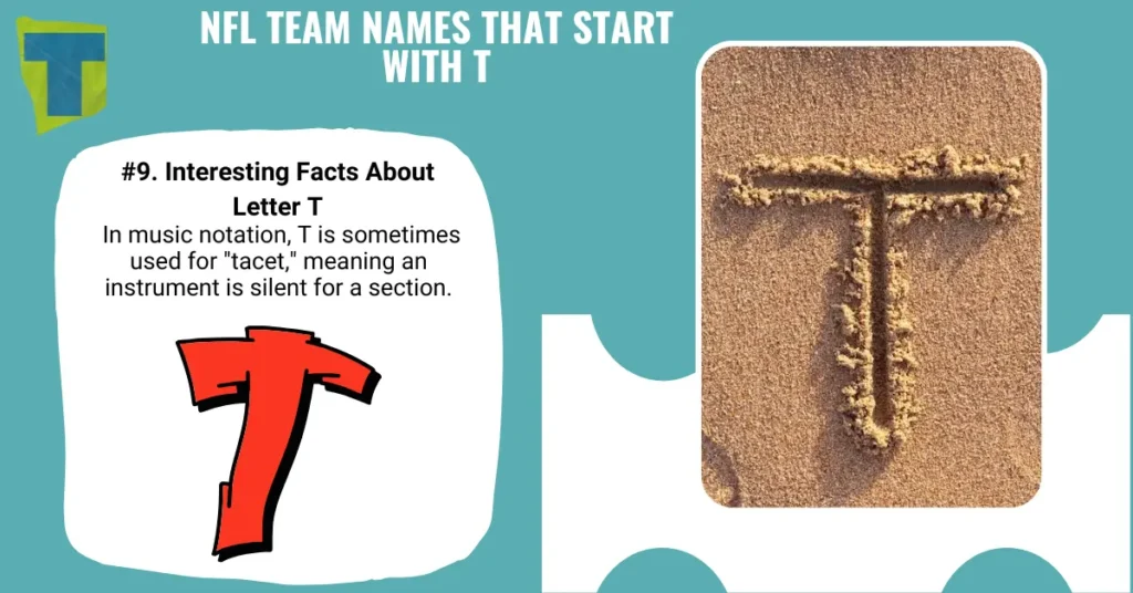 NFL Team Names That Start with T