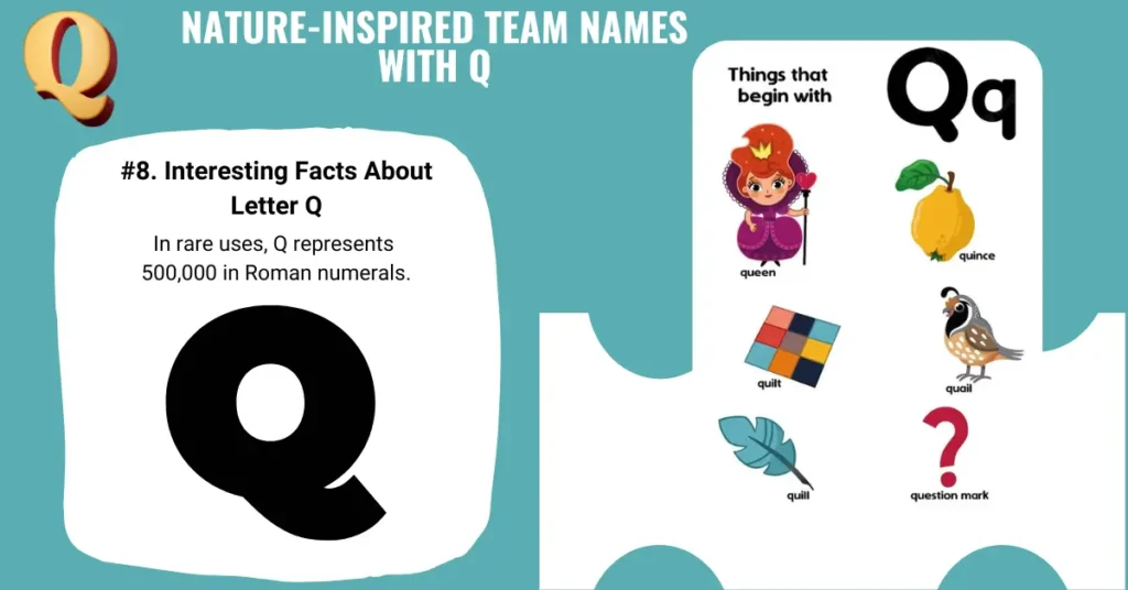 Nature-Inspired Team Names With Q