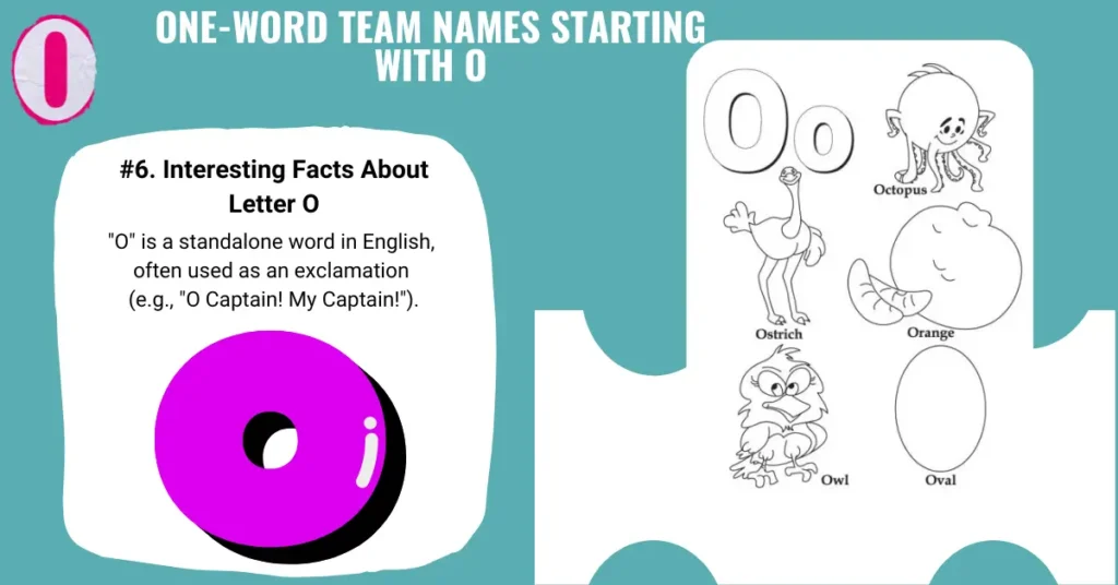 One-Word Team Names Starting with O