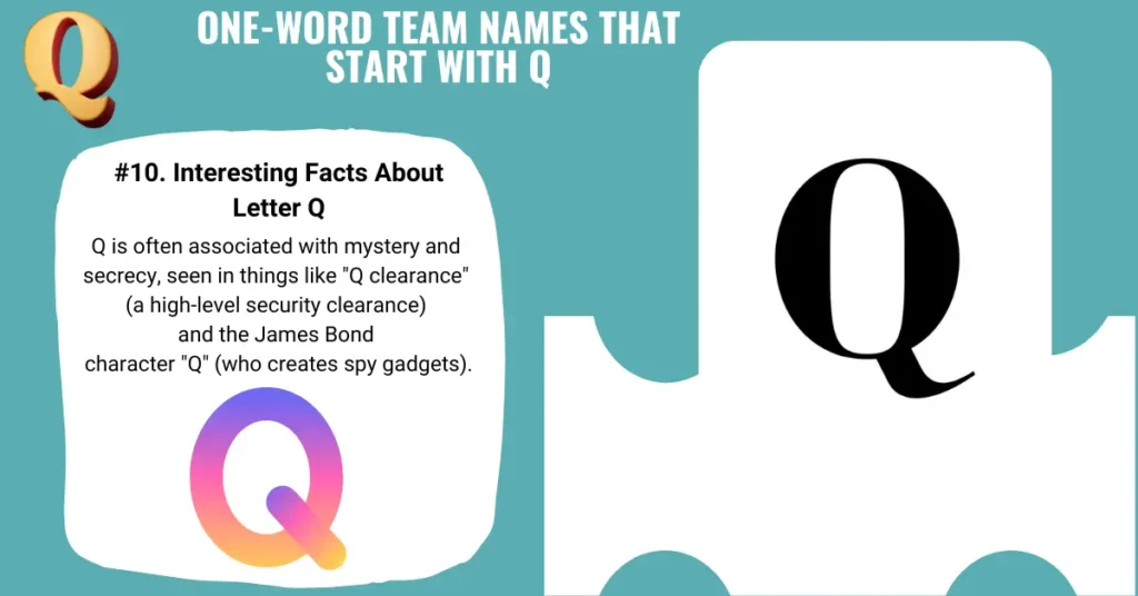 One-Word Team Names That Start With Q