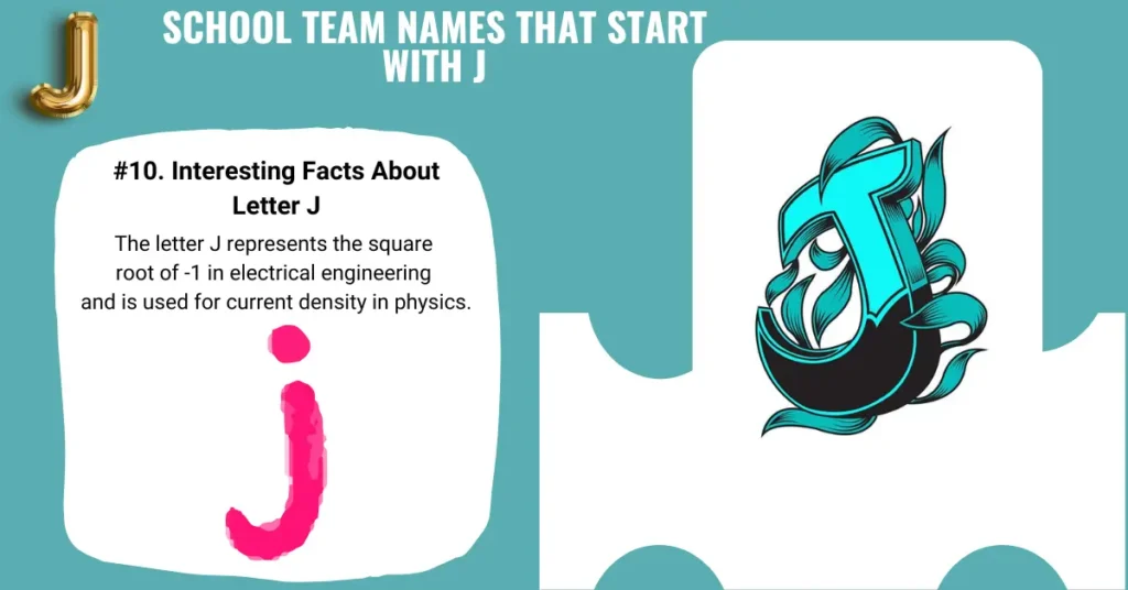 School Team Names that Start with J
