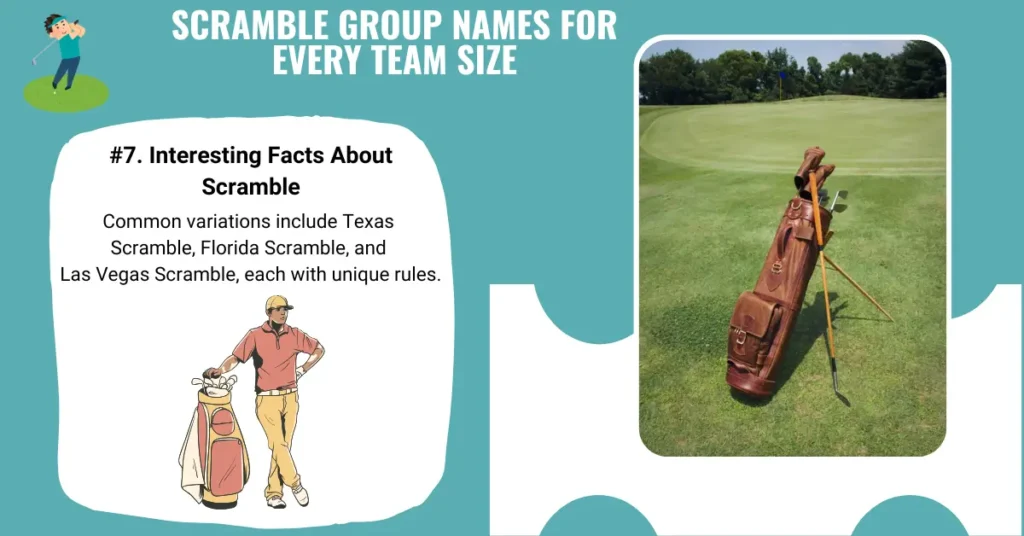 Scramble Group Names for Every Team Size