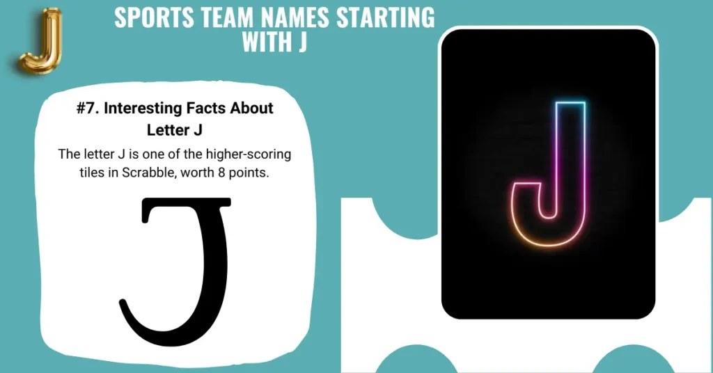 Sports Team Names Starting with J
