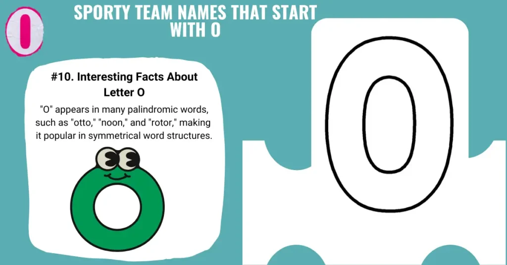 Sporty Team Names That Start With O