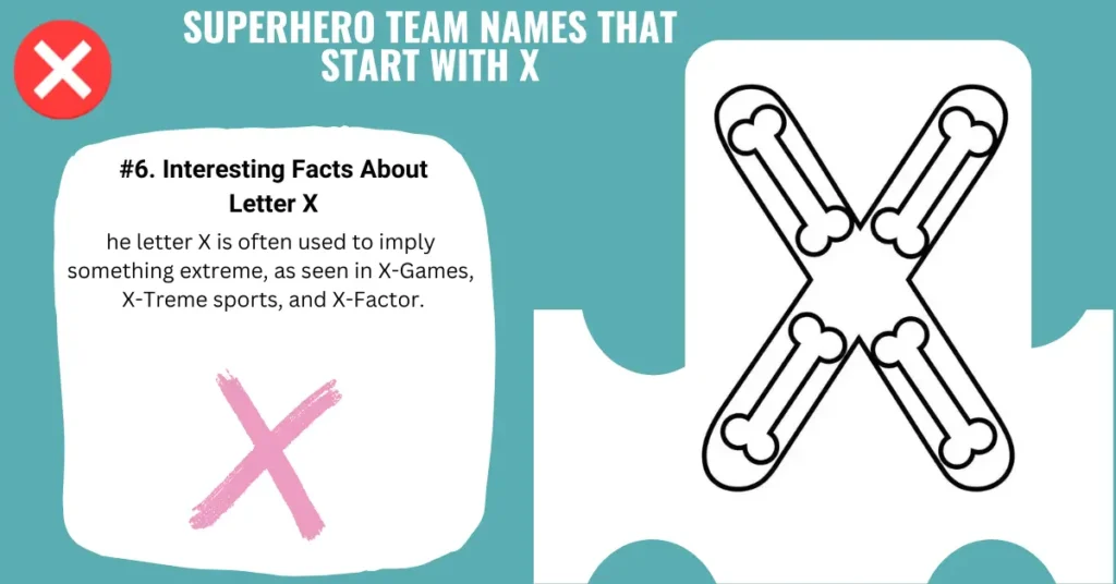 Superhero Team Names That Start With X
