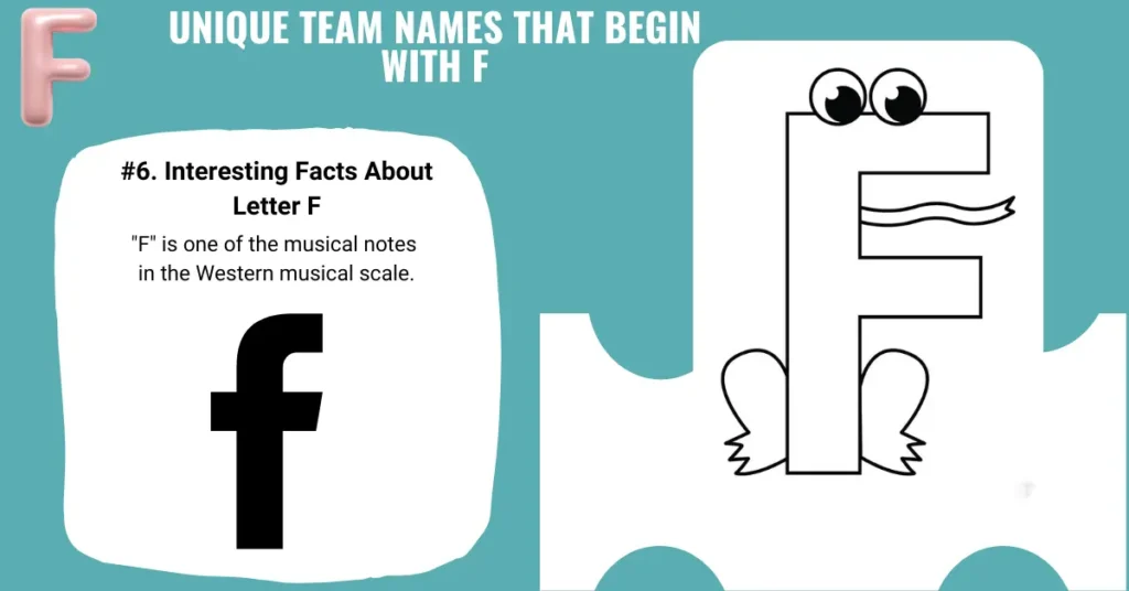Unique Team Names that Begin with F