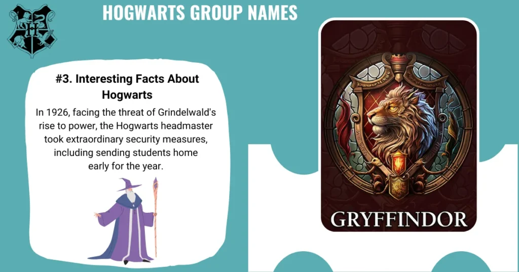 Hogwarts Group Names