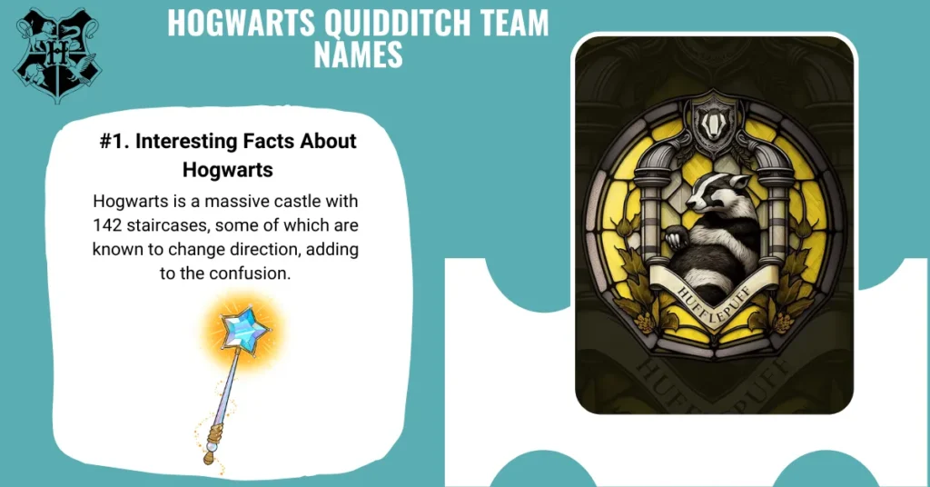 Hogwarts Quidditch Team Names