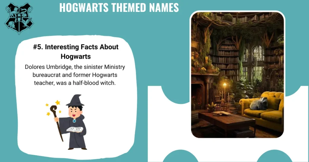 Hogwarts Themed Names